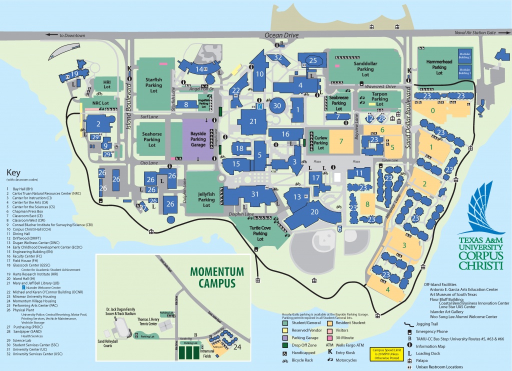 Campus Map Texas A&amp;amp;m University-Corpus Christi - Texas A&amp;amp;amp;m Map