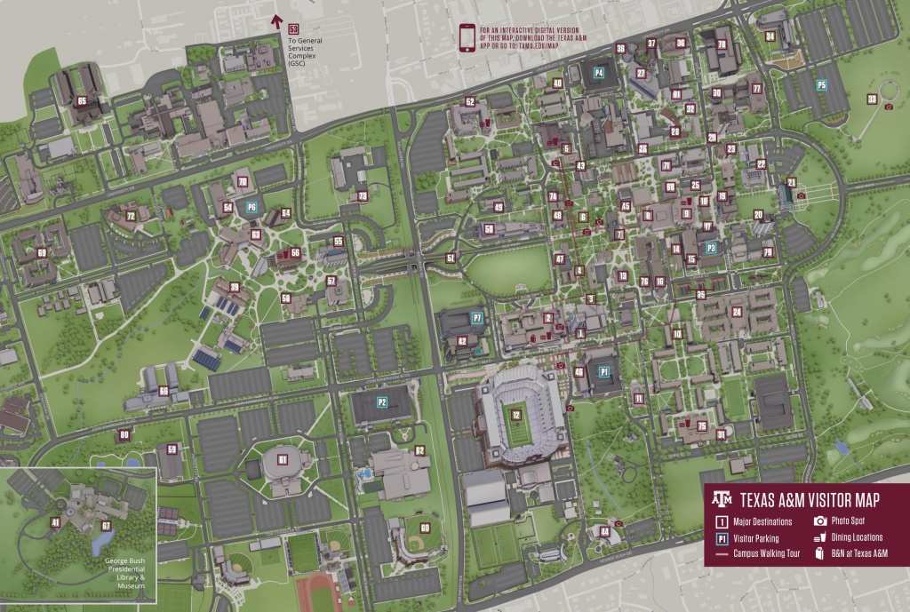 Campus Map Texas Am University Visitor Guide Texas Aampm Housing Map 