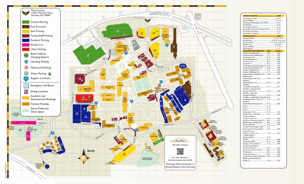 Campus Maps | Kennesaw State University - Texas Tech Housing Map