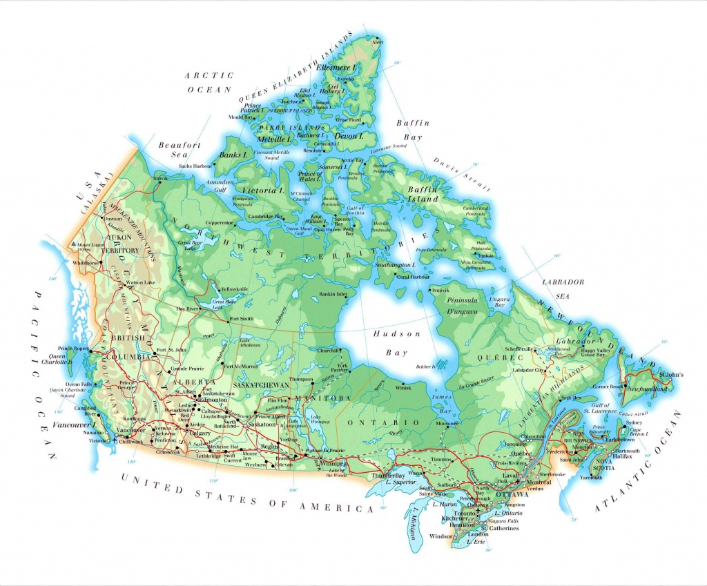 Canada Maps | Printable Maps Of Canada For Download - Large Printable Map Of Canada