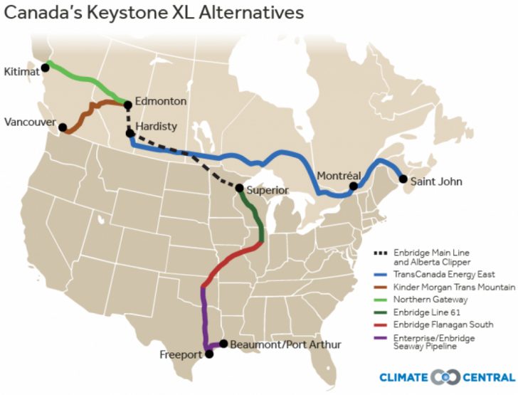 Keystone Pipeline Map Texas