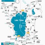 Casinos In Southern California Map Lake Tahoe On Map Of California   Map Of Casinos In Southern California