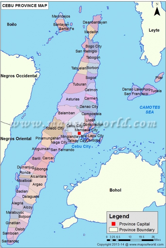 Cebu Map | Everything Philippines | Cebu, Philippines, Visayas - Cebu City Map Printable
