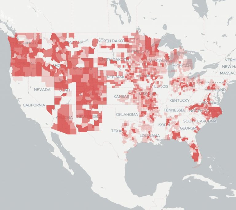 Centurylink Internet: Coverage & Availability Map - Texas Fiber Optic ...