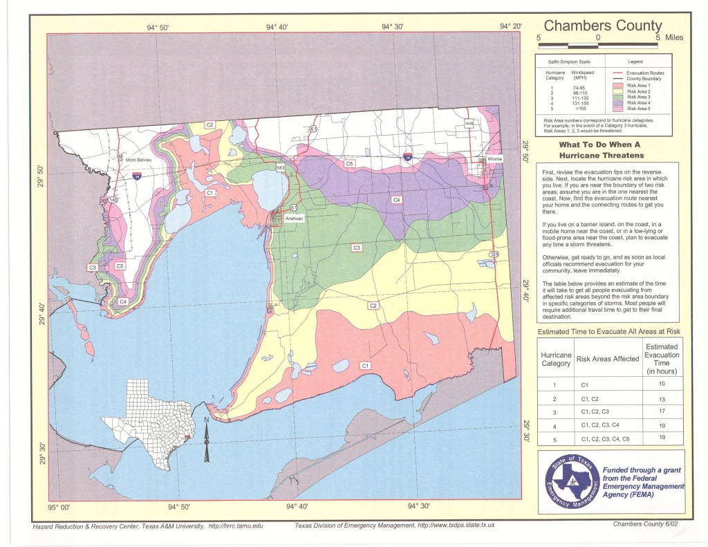 Chambers County Risk Area Map - Orange County Texas Flood Zone Map