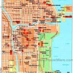 Chicago, Il   Map. Tagged Along On A Friends Business Trip Solo   Printable Map Of Downtown Chicago Streets