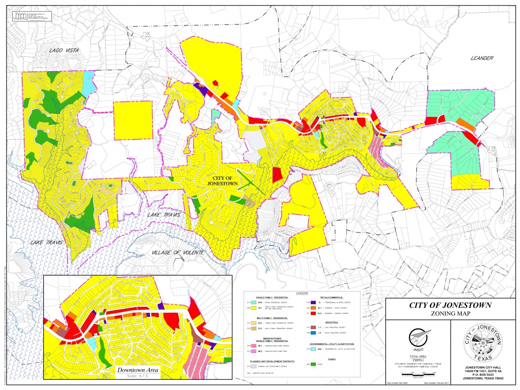 City Maps - City Of Jonestown, Texas - South Texas Cities Map