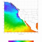Cliff Mass Weather And Climate Blog: California Water Temperatures   California Temperature Map Today