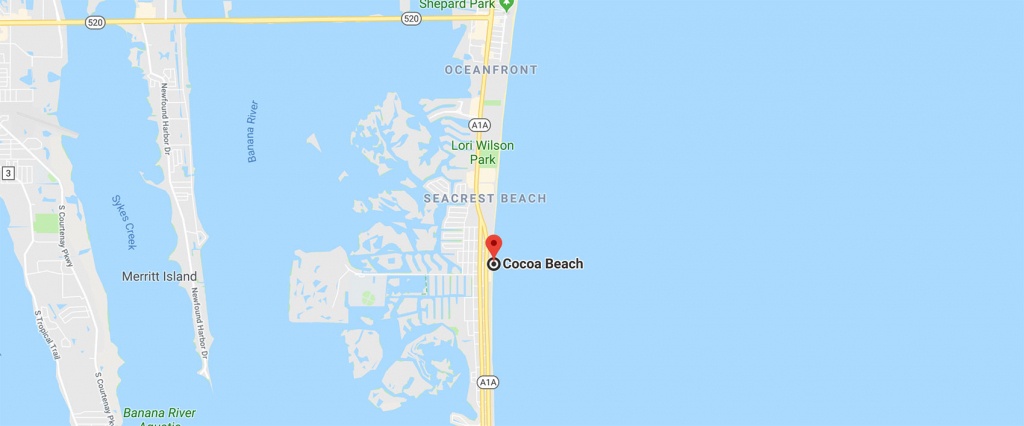 Cocoa Beach, Fl | The Buy Guys - Coco Beach Florida Map