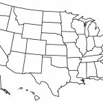Collection Of Blank United States Map Printable (35+ Images In   Printable Map Of The United States Without State Names