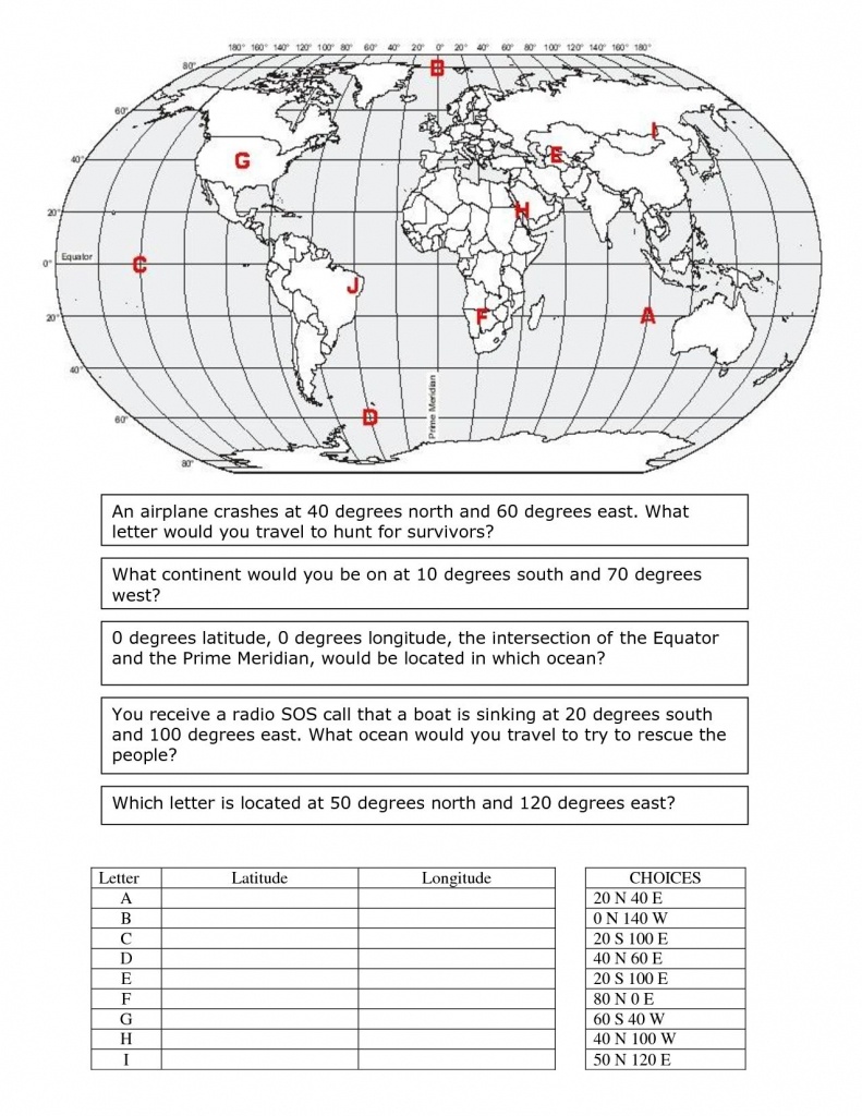 Collection Of Map Skills Worksheets Middle School | Download Them - 6Th Grade Map Skills Worksheets Printable