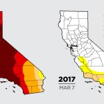 Color Me Dry: Drought Maps Blend Art And Science    But No Politics   California Drought 2017 Map