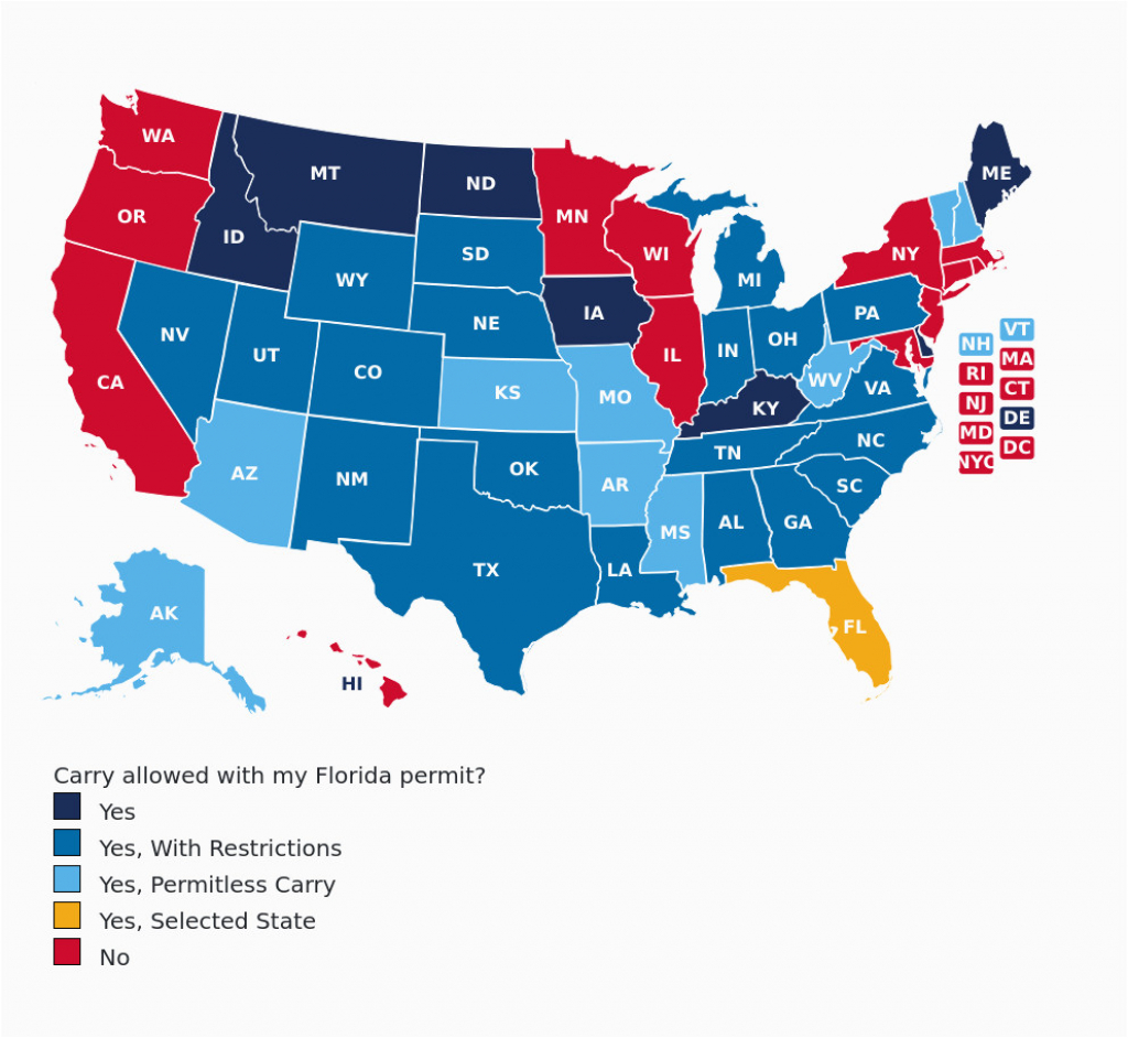 Colorado Concealed Carry Reciprocity Map Florida Concealed Carry Gun - Florida Concealed Carry Reciprocity Map