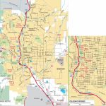 Colorado Springs Road Map   Printable Map Of Colorado Springs