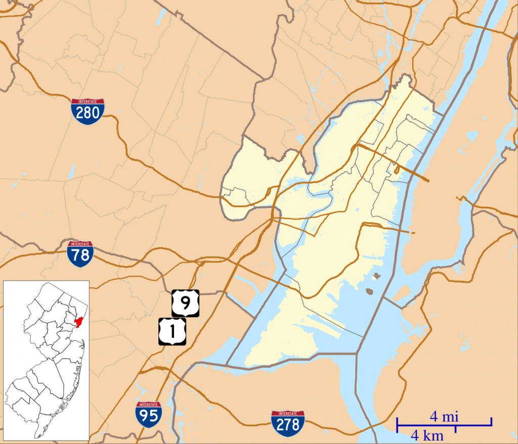 Communipaw - Wikipedia - Printable Street Map Of Jersey City Nj
