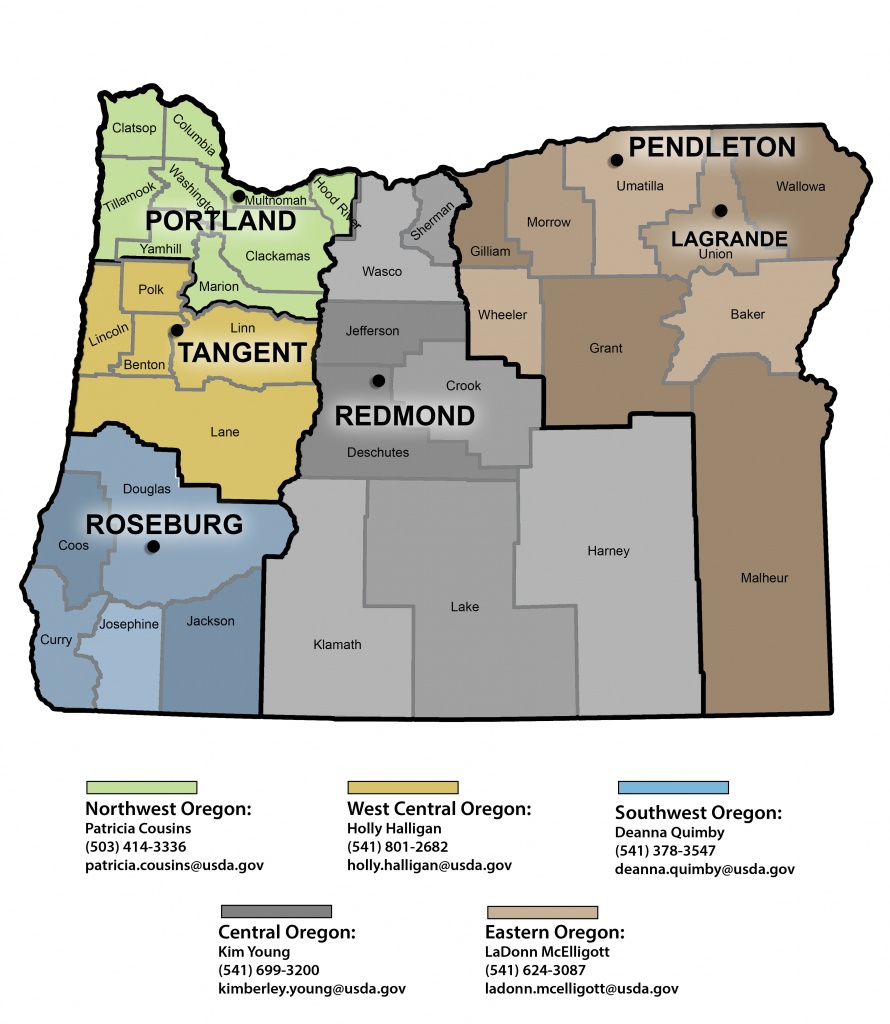 Community Facilities Direct Loan &amp;amp; Grant Program In Oregon | Usda - Usda Rural Development Map Florida