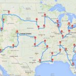 Computing The Optimal Road Trip Across The U.s. | Dr. Randal S. Olson   Road Map From California To Texas