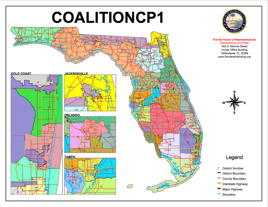 Congressional Districts Drawnvoting-Rights Groups Go To Florida - Florida Election Districts Map