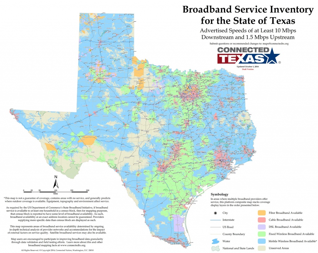 Connected Texas | - Texas Broadband Map