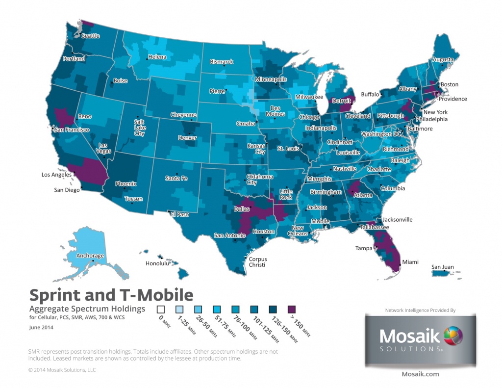 T-Mobile's Interactive Lte Coverage Map Shows How It Wants To - Sprint