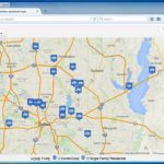 Create A Map: Easily Map Multiple Locations From Excel Data   Google Maps Dallas Texas