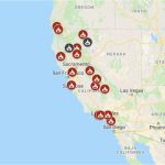 Current Southern California Fire Map Map See Where Wildfires Are   California Fires Map Today