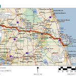 Cycling Routes Crossing Florida   Cocoa Beach Florida Map