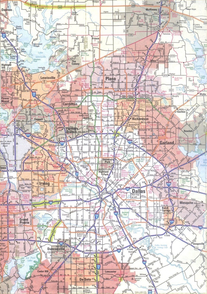 Dallas Map ~ Usa Map Guide 2016 - Dallas Texas Highway Map
