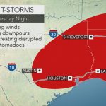 Dangerous Storms To Target Texas, Louisiana As Flooding Eyes Ohio Valley   Texas Weather Map Today