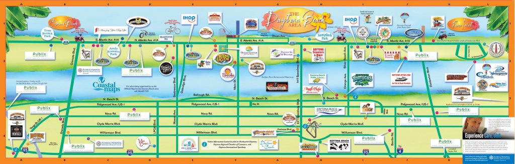 Daytona Beach Hotel Map 2016 - Google Search | Vaca 2016 | Daytona - Map Of Daytona Beach Florida
