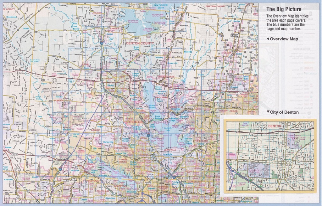 Denton County Street Guidemapsco - Texas Street Map