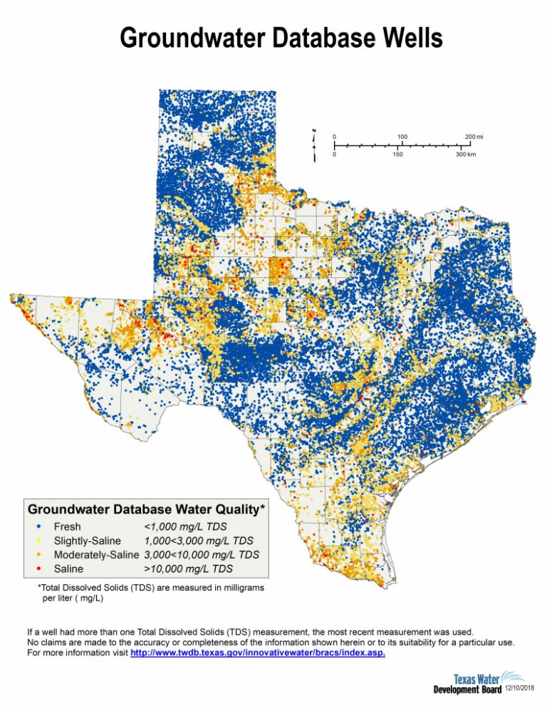 Desalination Documents Innovative Water Technologies Texas Water Texas Water Well Map 4200