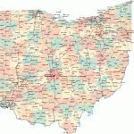Detailed Map Of Ohio Free | Canvas | Ohio Map, State Map, Us State Map   Printable State Maps With Counties