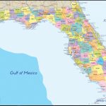 Detailed Political Map Of Florida   Ezilon Maps   Florida Gulf Coast Towns Map