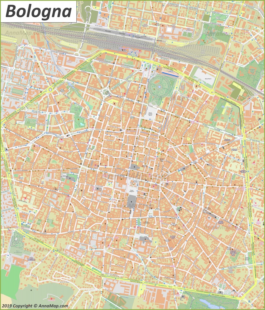 Detailed Tourist Maps Of Bologna | Italy | Free Printable Maps Of - Bologna Tourist Map Printable