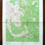 Devils Postpile California Vintage Usgs Topographic Map 1953 Mammoth   Mammoth Mountain Map California