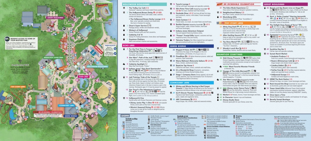 Disney World Map [Maps Of The Resorts, Theme Parks, Water Parks, Pdf] - Printable Disney World Maps