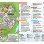 Disney World Maps • Wdw Travels   Printable Epcot Map 2017