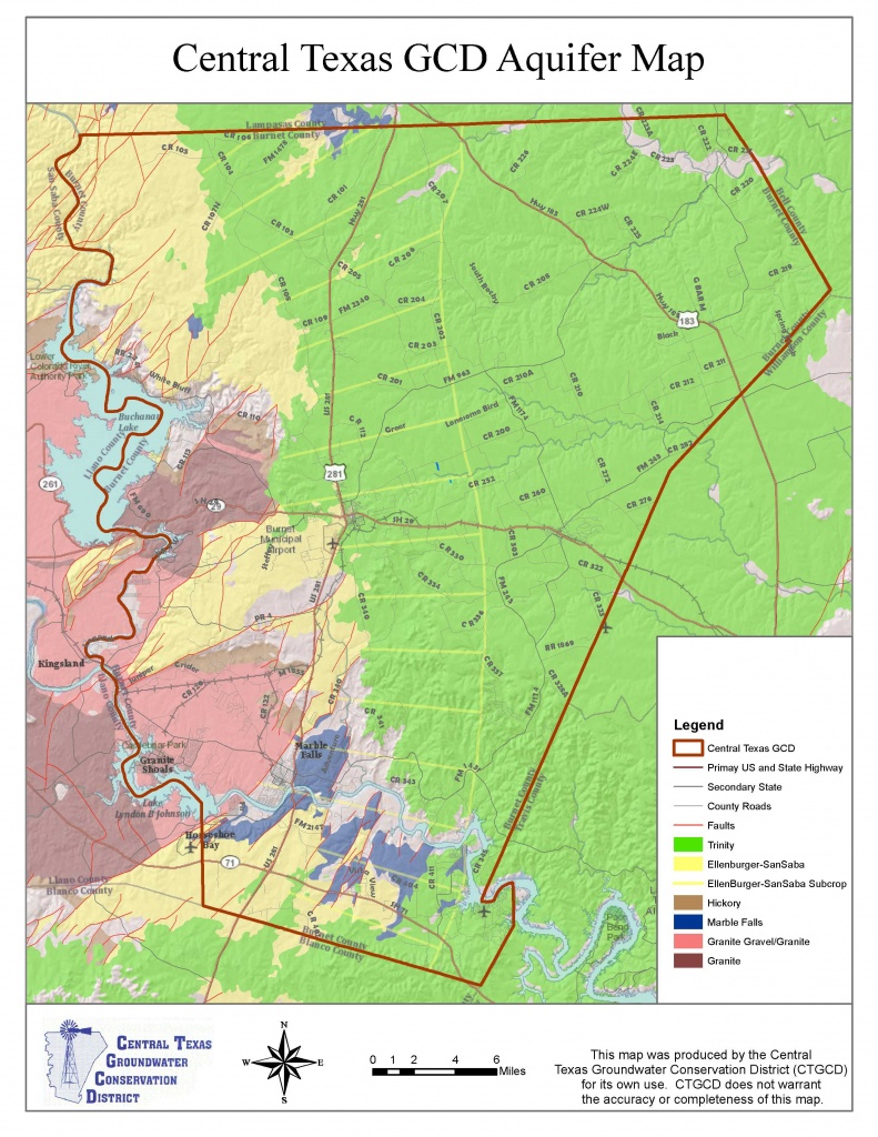 District Maps – Central Texas Groundwater Conservation District - Trinity County Texas Map