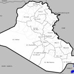 Districts Of Iraq   Wikipedia   Printable Map Of Iraq