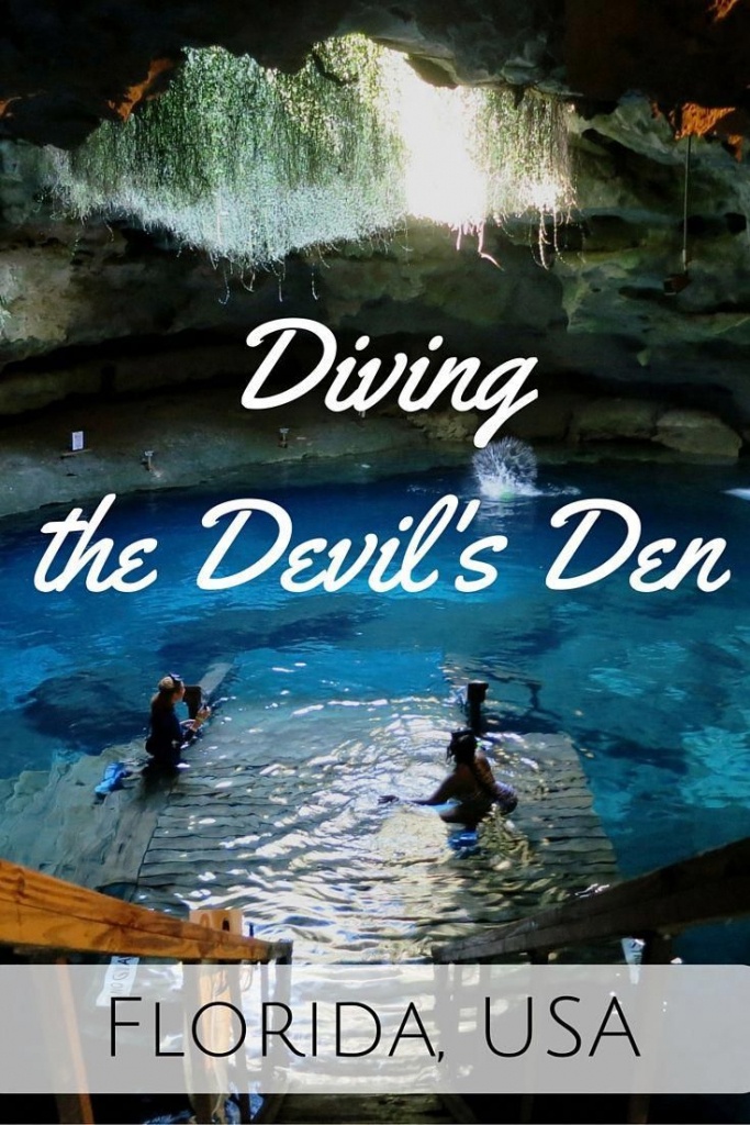 Diving The Devil&amp;#039;s Den - Florida, Usa - World Adventure Divers Video - Devil&amp;#039;s Den Florida Map