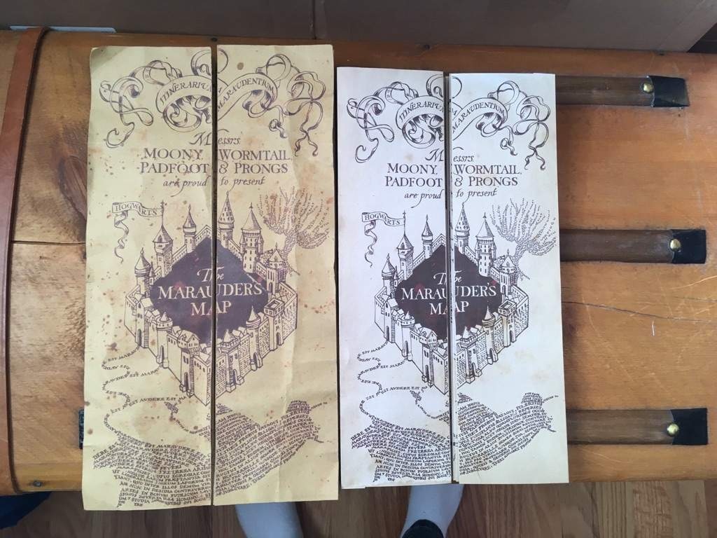 Diy Marauder's Map!!!! | Harry Potter Amino - Free Printable Marauders Map