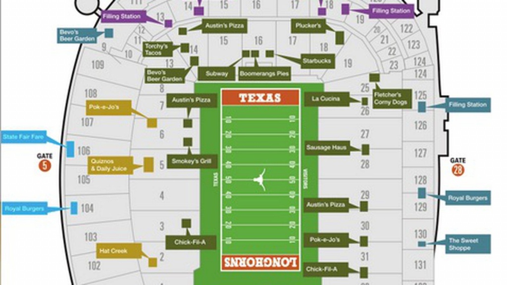 Dkr Stadium Map Compressportnederland University Of Texas Stadium