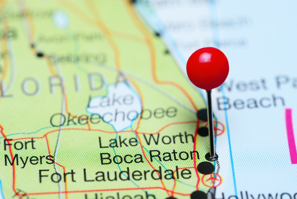 Document Scanning Service Boca Raton, Fl | Record Nations - Map Of Florida Including Boca Raton