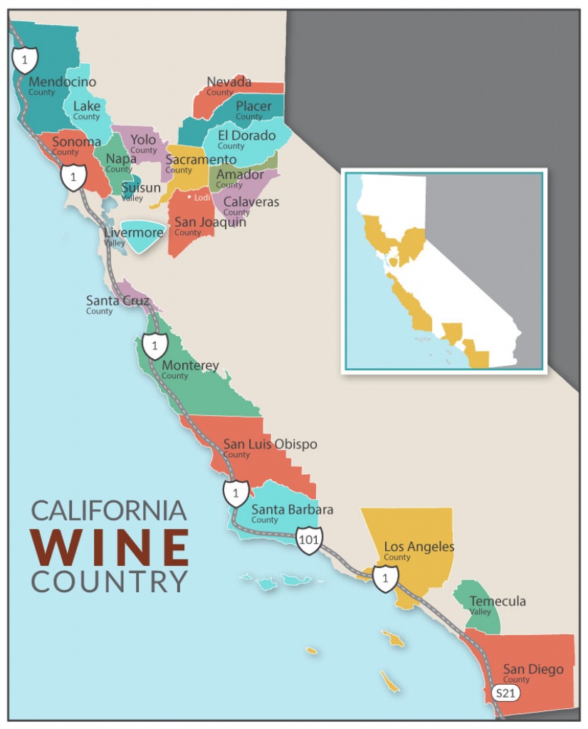 Dog-Friendly Lodging | Dog-Friendly Hikes | Dog-Friendly Parks | Dog - Wine Country Map Of California