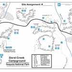 Dorst Creek Campground   Sequoia & Kings Canyon National Parks (U.s.   Sequoias In California Map