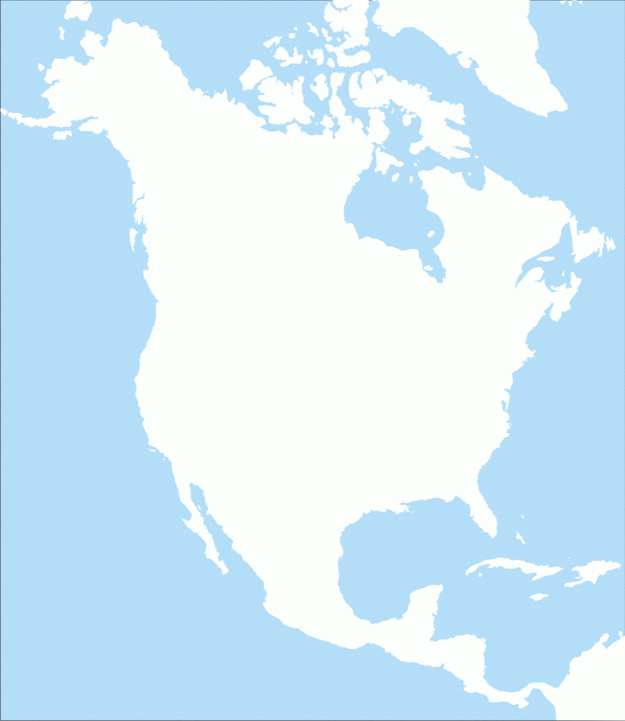 North America Political Map Printable | Printable Maps