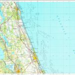 Download Topographic Map In Area Of Daytona Beach, Port Orange   Map Of Daytona Beach Florida Area