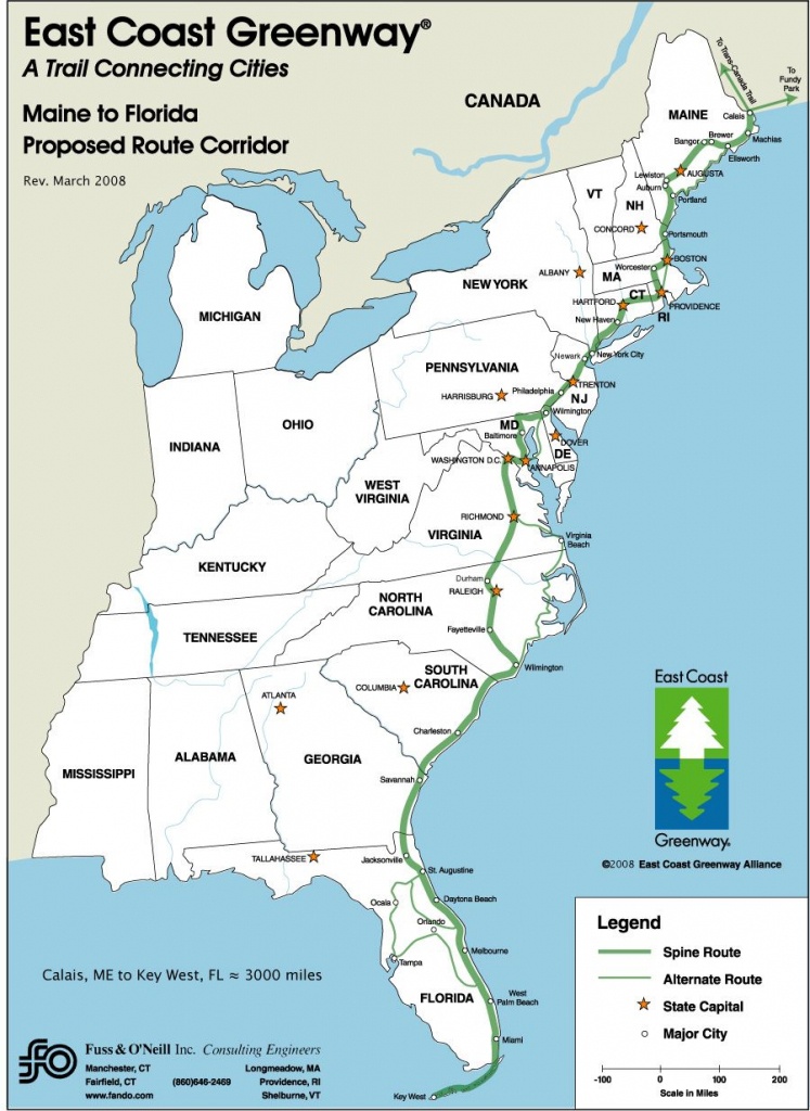 Driving Map Of East Coast 26 Some Of The Benefits To Having A Printable Map Of East Coast 
