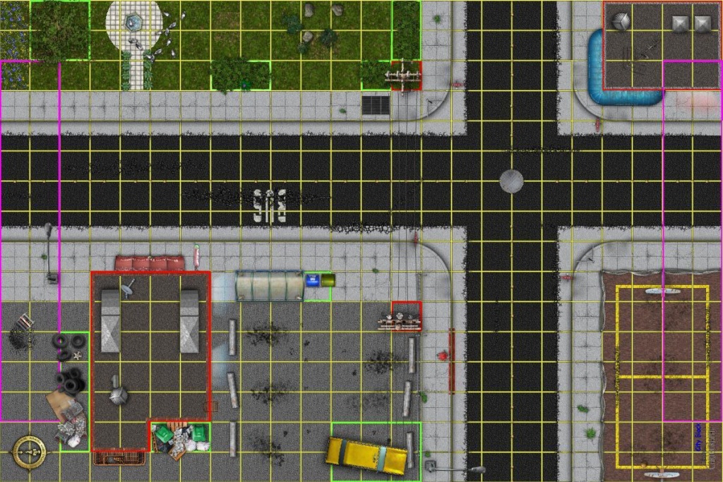 Dundjinni Mapping Software - Forums: Modern City Map For Heroclix - Printable Heroclix Maps
